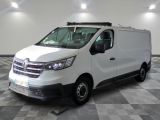a picture of a white van parked in a room