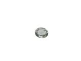 a close up of a white diamond on a white surface