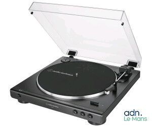 a close up of a turntable with a clear cover on it