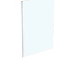 le dos d'un livre blanc comportant une page blanche
