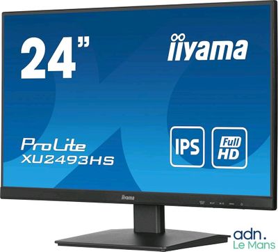 the monitor is displaying the 24 inch wide screen and 24 inch wide screen
