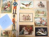 un livre avec des images de personnes et d'animaux