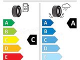 an energy label showing the different types of tires