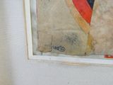 une photo d'une photo représentant un homme avec un drapeau dessus