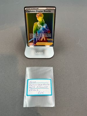 Pokemon : Capitaine D'Equipe Blanche, 82/78 Alternative Eb10…