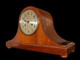 a clock that is sitting on top of a table
