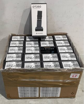 Carton de téléphones « cocomm / DT250 » , non testés , en l’… - Photo 1