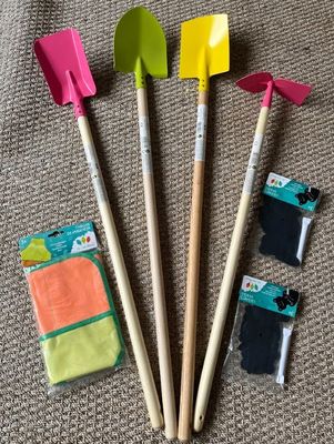 Lot d'outils de jardinage enfant HOUSE OF TOYS , en métal et…