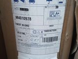 a cardboard box that has a label on it