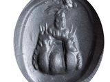 an image of a silver coin with a woman on it