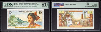 deux timbres représentant une femme et un homme