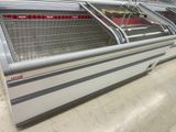 many empty shopping carts in the store for sale