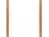 an old wooden picture frame on a white wall with a white background
