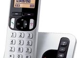 an image of a cordless phone with a large display screen