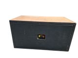 a black box with a red light in it
