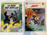 lot of 2 vintage comic books, the jungle book and the jungle book