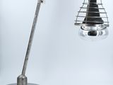 an image of a lamp that is on a table