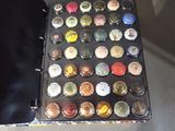 a picture of a suitcase with a bunch of bottles in it