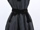 an image of a black dress on a mannequin mannequin