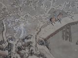 a picture of a painting on the wall of a building