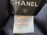 a label on a chanel jacket that says it is made in france