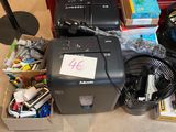 a lot of items that are sitting on the floor