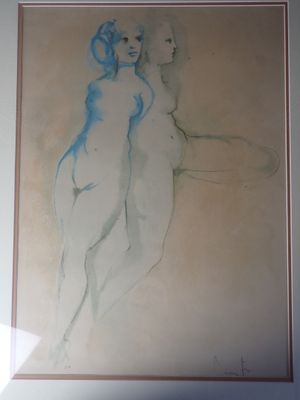 LEONOR FINI (1907-1996) Nus féminins, lithographie, épreuves…