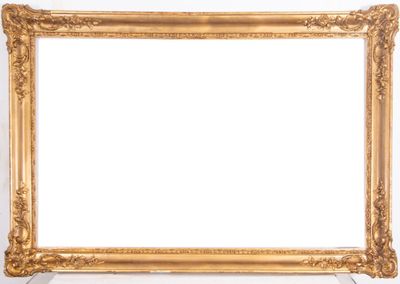 Important cadre français de style Louis XVI, 19e siècle