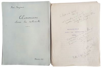 un livre ouvert dont la couverture porte un titre écrit à la main