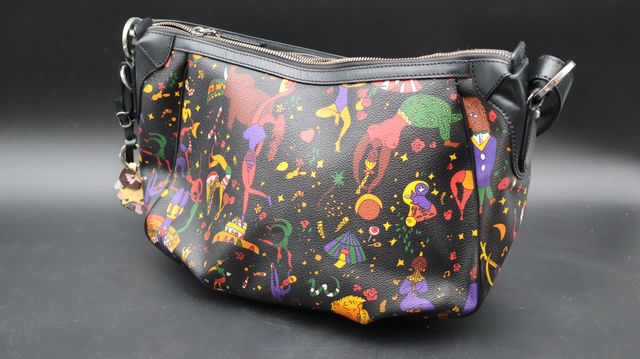 PIERO GUIDI   Sac en cuir noir modèle « MAGIC CIRCUS, La Fantasia...