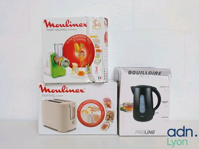 Lot de 3 accessoires pour cuisine - PROLINE - MOULINEX - PKC…