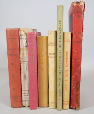 LIVRES ILLUSTRÉS & DIVERS. Ensemble de 8 Volumes.
