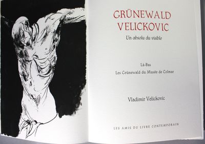 an open book with a drawing of a man on it