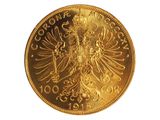une image d'une pièce d'or sur fond blanc
