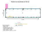 a diagram of a floor plan for a large industrial building