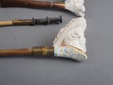 three different types of canes that are on a table