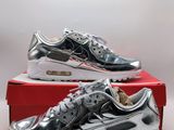nike air max 90 metallic silver