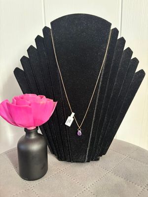 Collier en plaqué or, avec pendentif - Neuf, suite faillite …