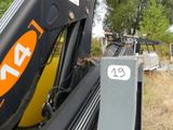 une image montrant un gros plan d'un engin de chantier