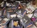 a box full of assorted items that are in a box