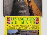 the front cover of a magazine with a picture of a race car on it