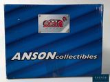 anson collectibles box with the name of the company on it