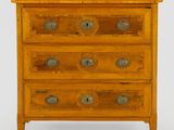 an antique chest of drawers with four drawers on each side
