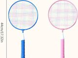 two tennis rackets that are next to each other
