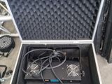 a case that has a bunch of wires inside of it