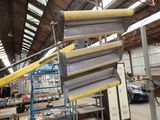 a large machine that is sitting inside of a building