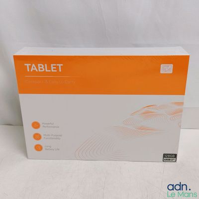the box of the tablet is open and ready to be used