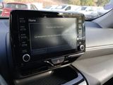 a picture of a car dashboard with a car radio in it