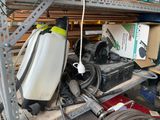 a picture of a truck with a lot of items in it