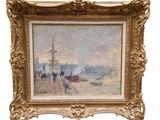 an image of a picture of a painting on a white background
